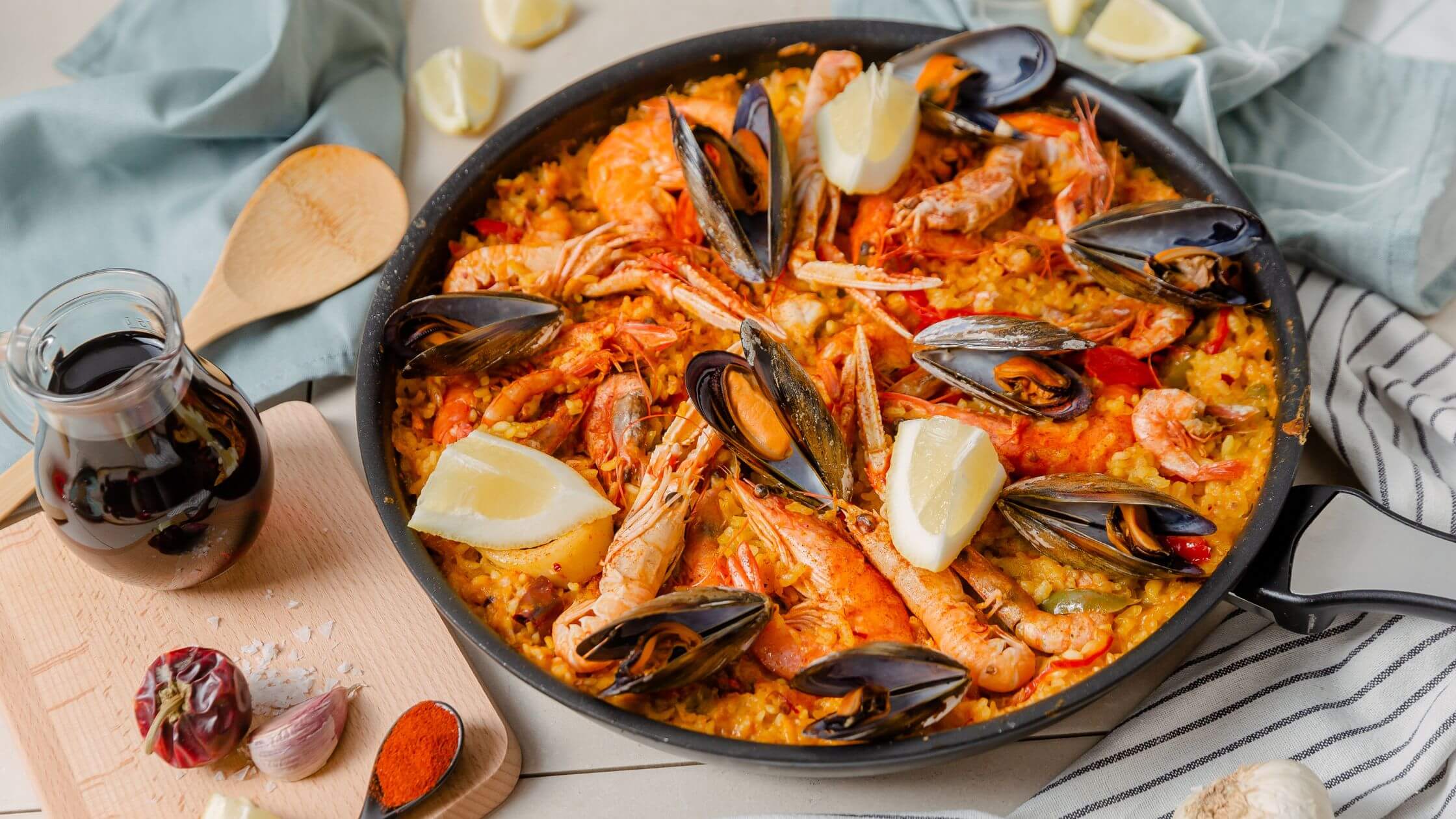 paella prato espanhol