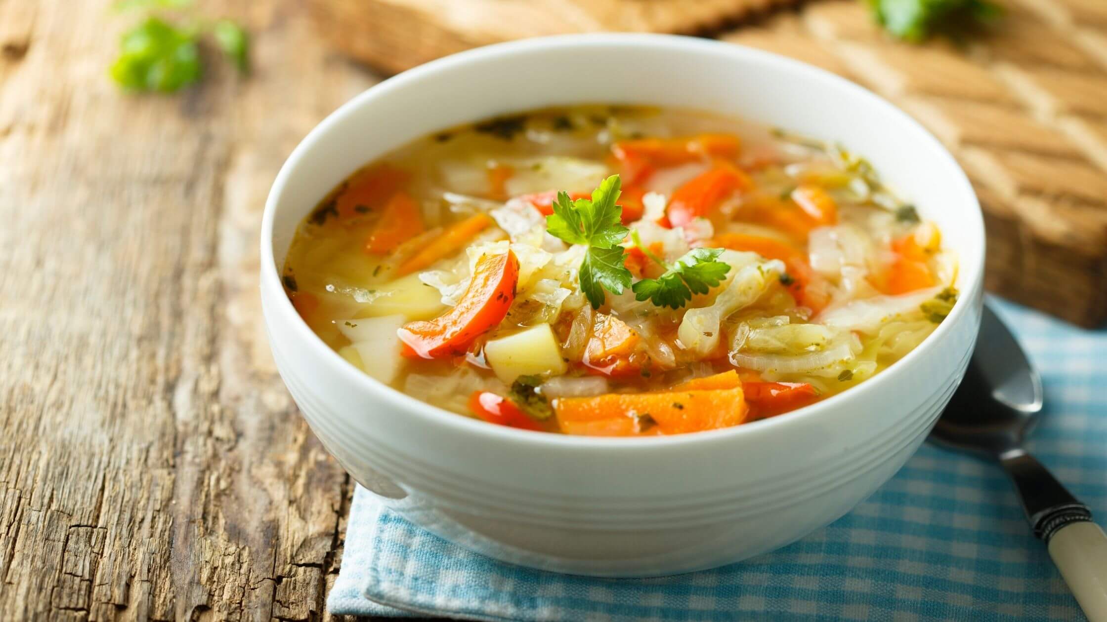 sopa de legumes deliciosa